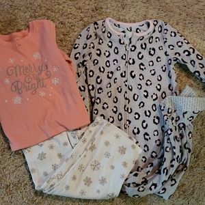 Carters Fleece Pajamas size 5
